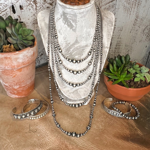 Sterling Silver Mixed Pearls