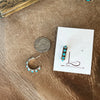 The Mini Turquoise Hoops