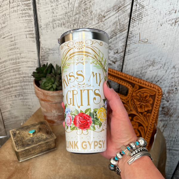 KISS MY GRITS ~ Tumbler