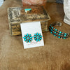 Azul Turquoise Mini Cluster Earrings