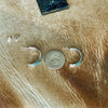 Azul Turquoise Inlay Hoops