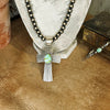 The Gallup Turquoise Cross Pendant