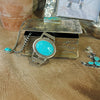 The Largo Kingman Turquoise Sterling Silver Cuff