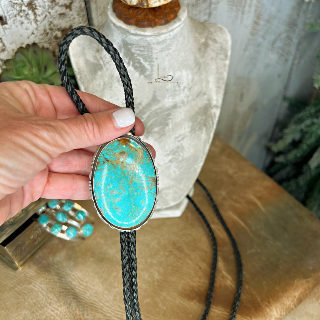The Grande Royston Turquoise Bolo