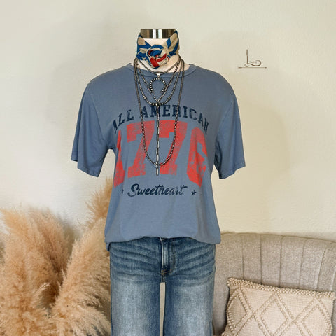All American Sweetheart Graphic Tee