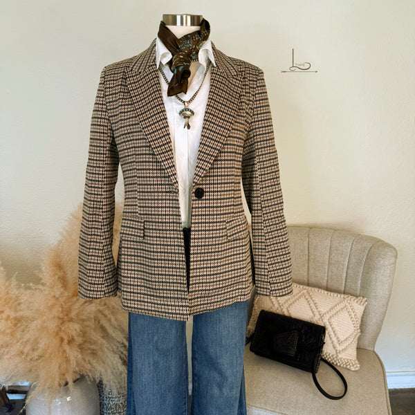 The Cullen Plaid Blazer