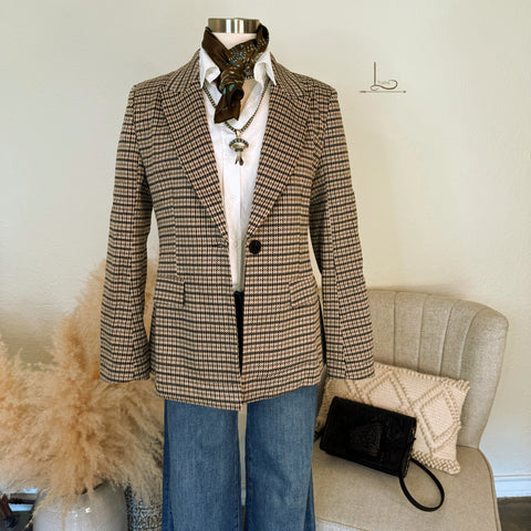 The Cullen Plaid Blazer