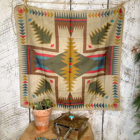 Cross Me - Bandana Wild Rag in Tan