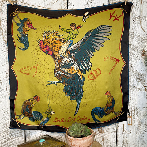 Gallo Del Cielo Silk Shorty Wild Rag