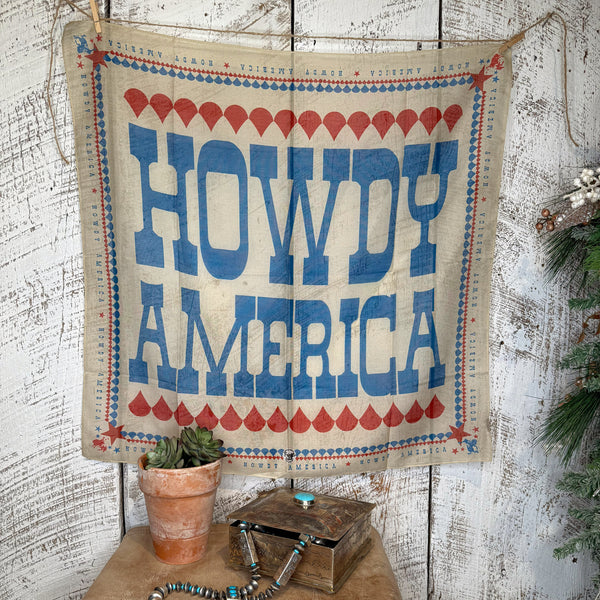 HOWDY AMERICA Bandana Wild Rag