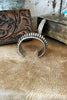 The Thomas Canyon Sterling Dome Cuff ~