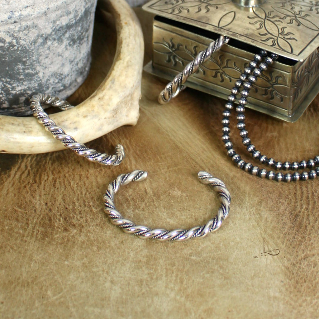 The Grande Twisted Sterling Cuff