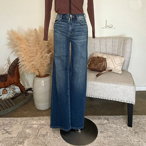The Kinsey~ Dark Wash, Straight Leg Jeans