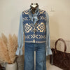 The Mesa Flatts Vest in Vintage Blue