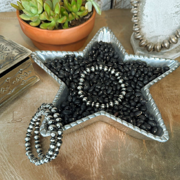 Sterling Silver Mixed 7mm Pearl Bracelet