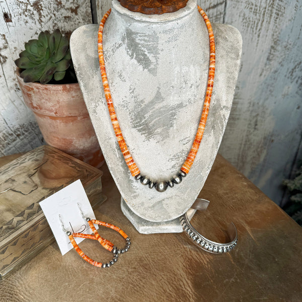 The Spiny & Sterling Silver Pearl Necklace