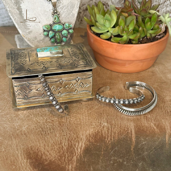 The Sterling Silver Stud Cuff