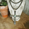 The Grande Cruces Turquoise Cross Pendant