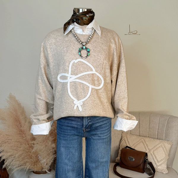 The Cowboy Up Sweater