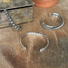 The Sterling Silver Stud Cuff