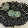 Grande Verde Turquoise Cluster Earrings