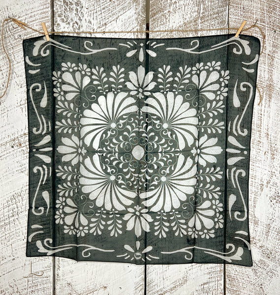 Bonita Bandana Black ~ Shorty Wild Rag