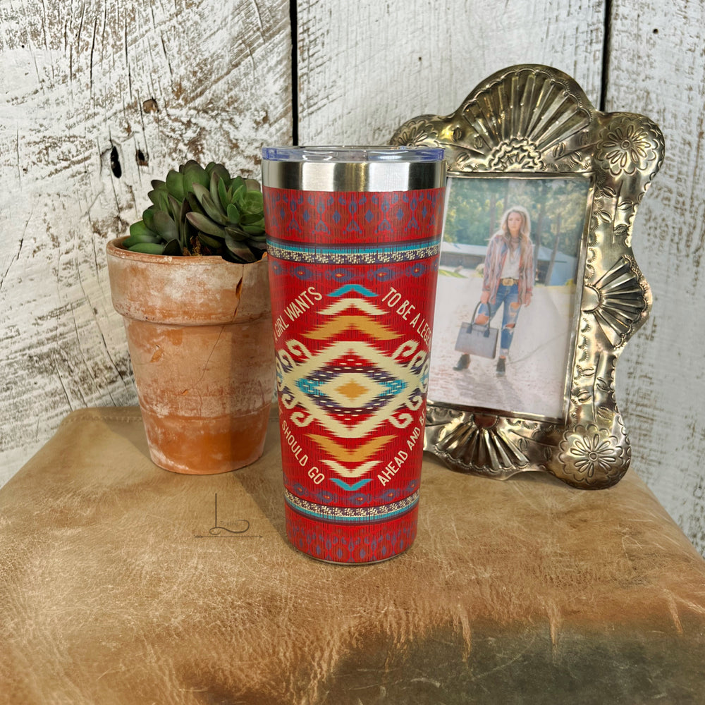 Be A Legend~ Aztec Tumbler