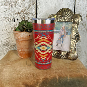 Be A Legend~ Aztec Tumbler