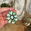 The Sonoran Gold Turquoise Pendant
