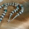 The Desert Hills Media Sterling Silver & Turquoise Necklace & Earrings