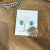 Turquoise Mini Teardrop Studs