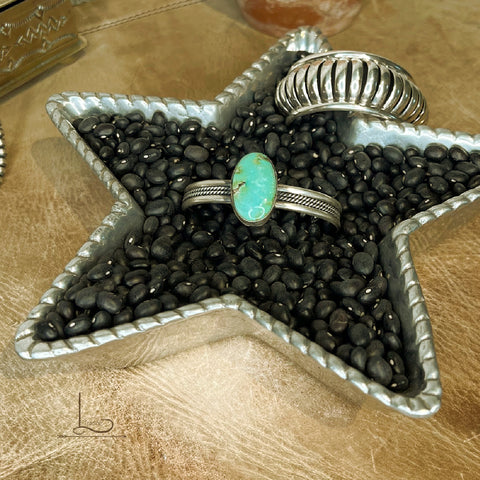 The Sonoran Oval Turquoise Cuff