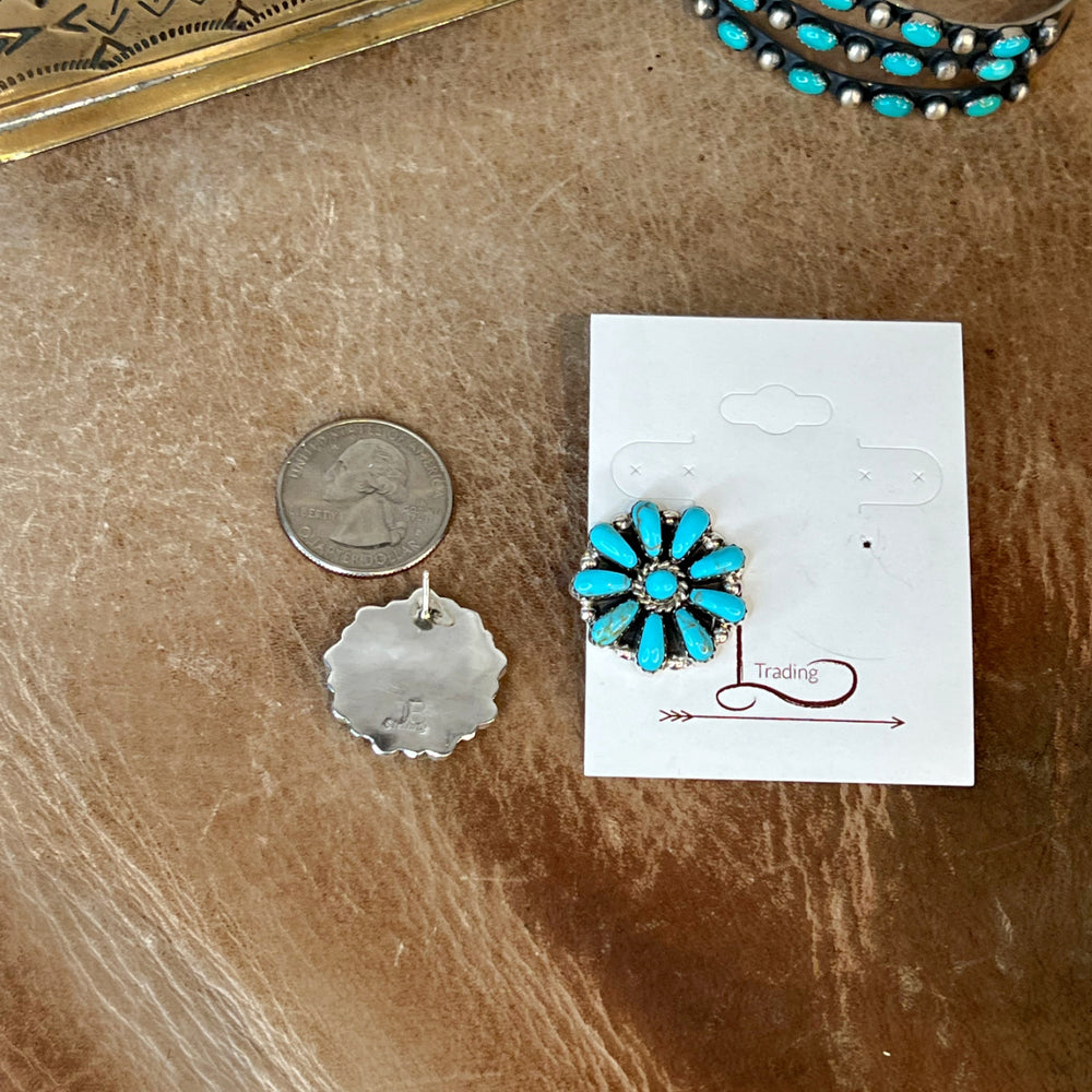 Azul Turquoise Mini Cluster Earrings
