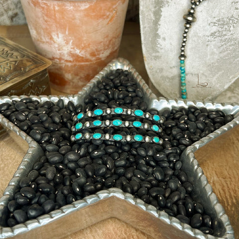 The Tres Turquoise Cuff