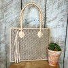 The Marcos Tote in Cream