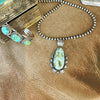 The Grande Sonoran Turquoise Teardrop Pendant