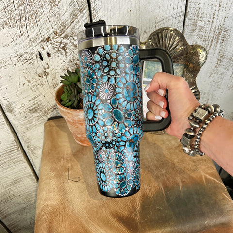 The Grande Turquoise ~  Tumbler