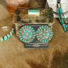 Grande Verde Turquoise Cluster Earrings