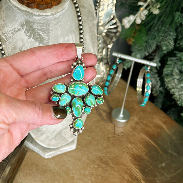 The Lorenzo Sonoran Turquoise Pendant