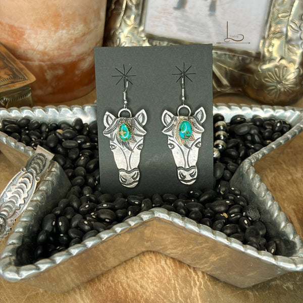 The Caballo Turquoise Earrings