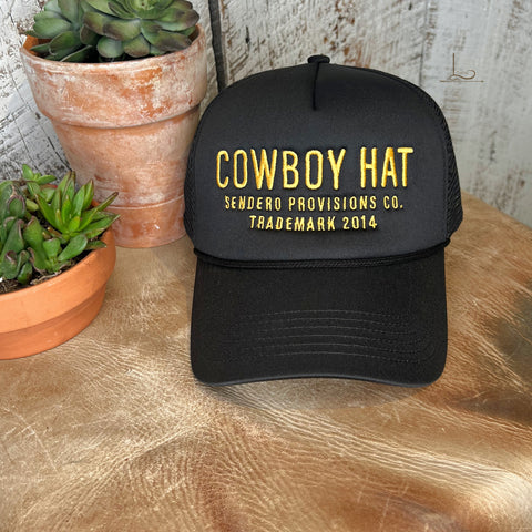 COWBOY HAT in Black