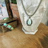 The Sonoran Turquoise Teardrop Pendant