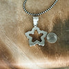 The Turquoise Open Star Pendant