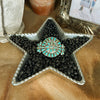 The Royston Turquoise Cluster Cuff