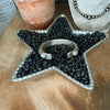 The Grande Star Studded Sterling Silver Cuff