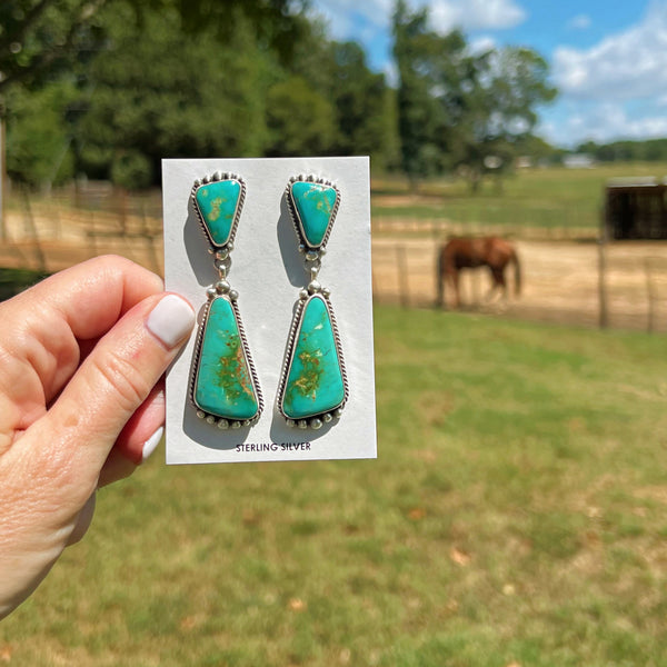 The Kee Kingman Turquoise Earrings