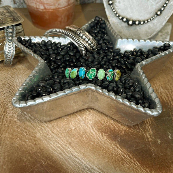 The Sonoran Turquoise Siete Cuff