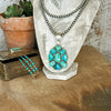 The Grande Carico Lake Turquoise Pendant