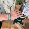 The Sonoran Turquoise Siete Cuff