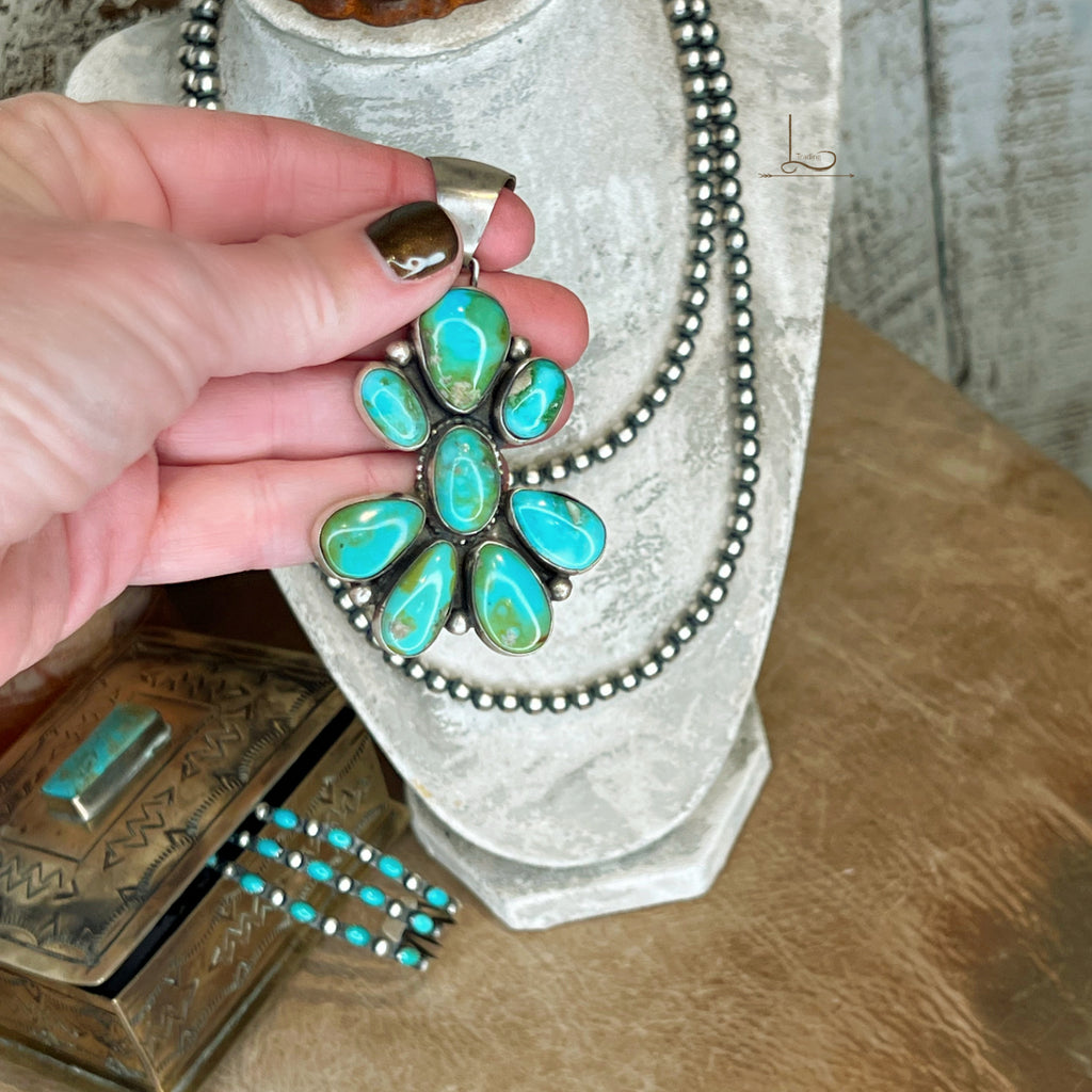 The Sonoran Mountain Turquoise Pendant